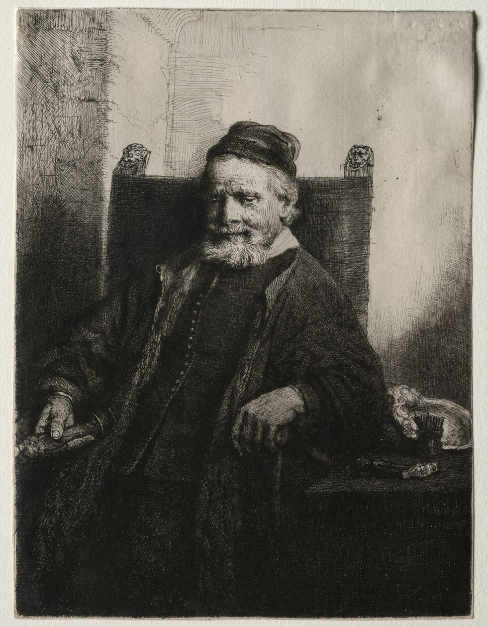 Jan Lutma, Kuyumcu by Rembrandt van Rijn