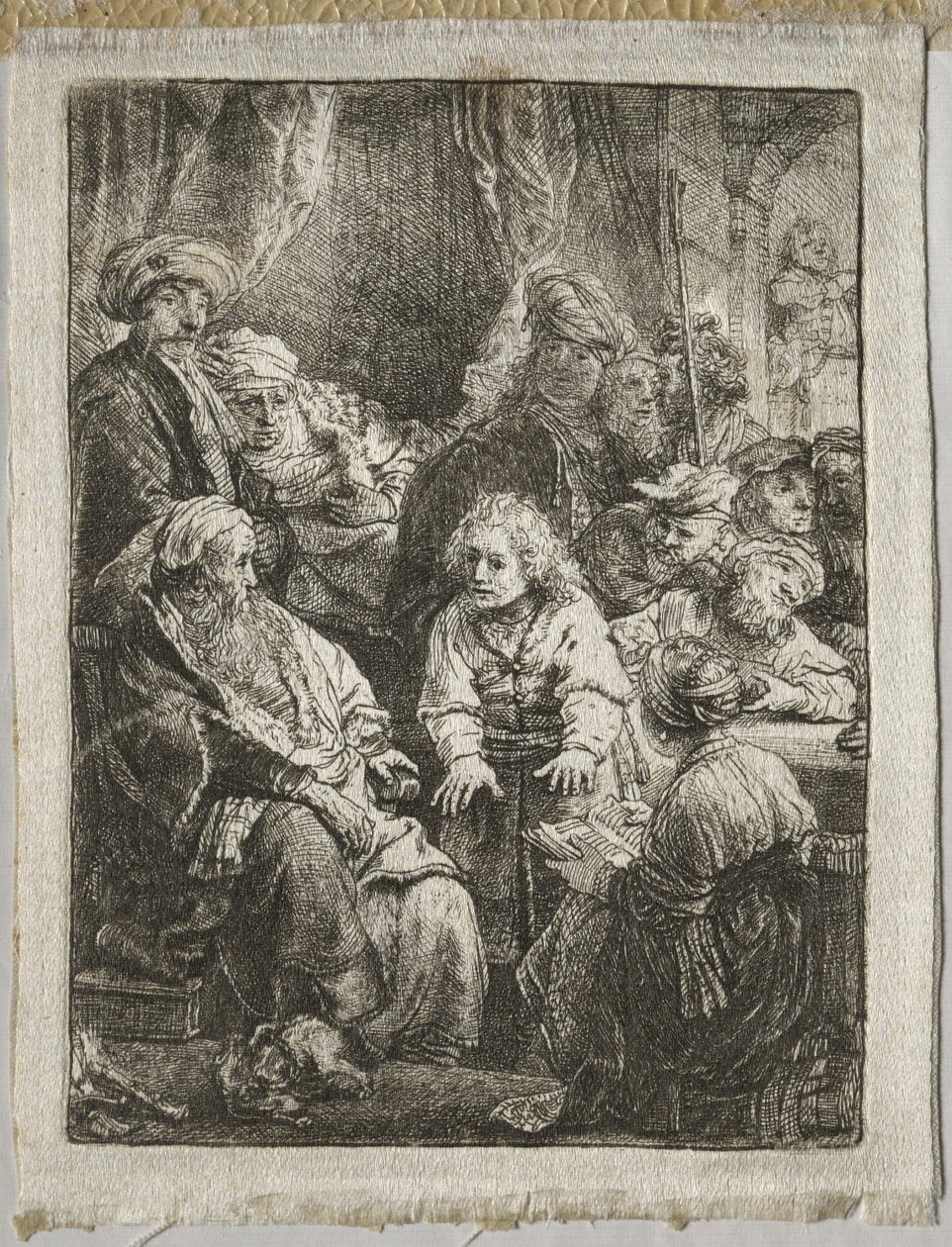 Yusuf Rüyalarını Anlatıyor by Rembrandt van Rijn