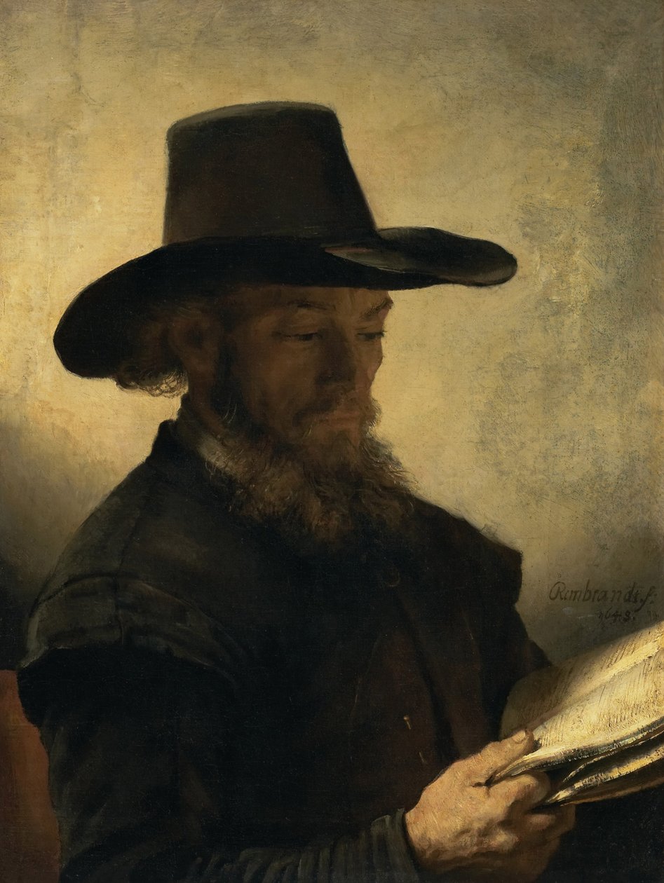Adam Okuma, c.1648 by Rembrandt van Rijn