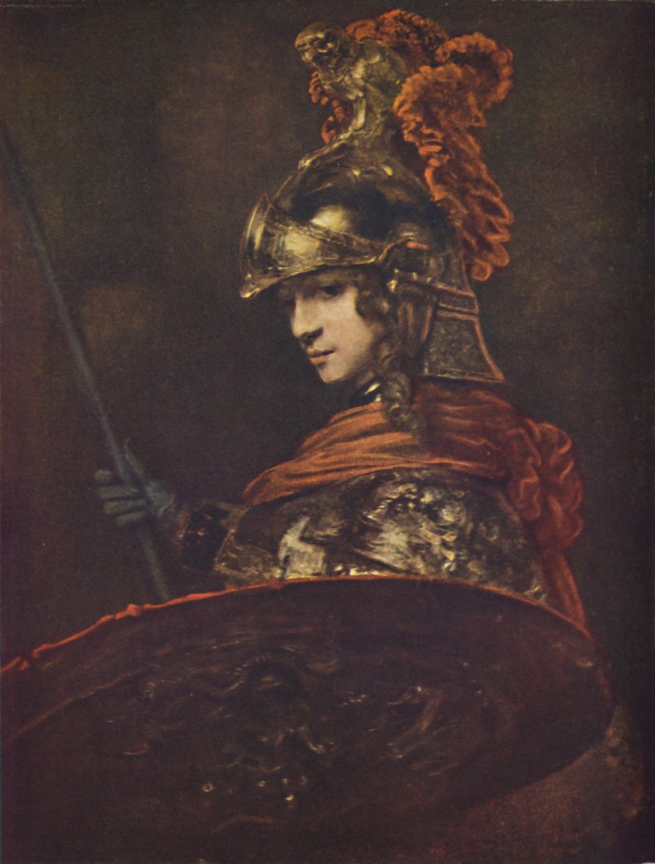 Pallas Athene, c1657, c1950. by Rembrandt van Rijn