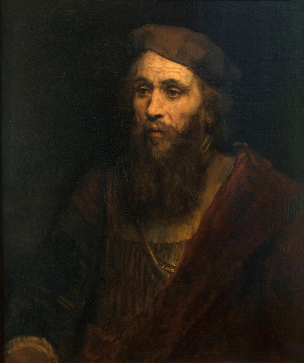 Bir Adamın Portresi, 1661. by Rembrandt van Rijn