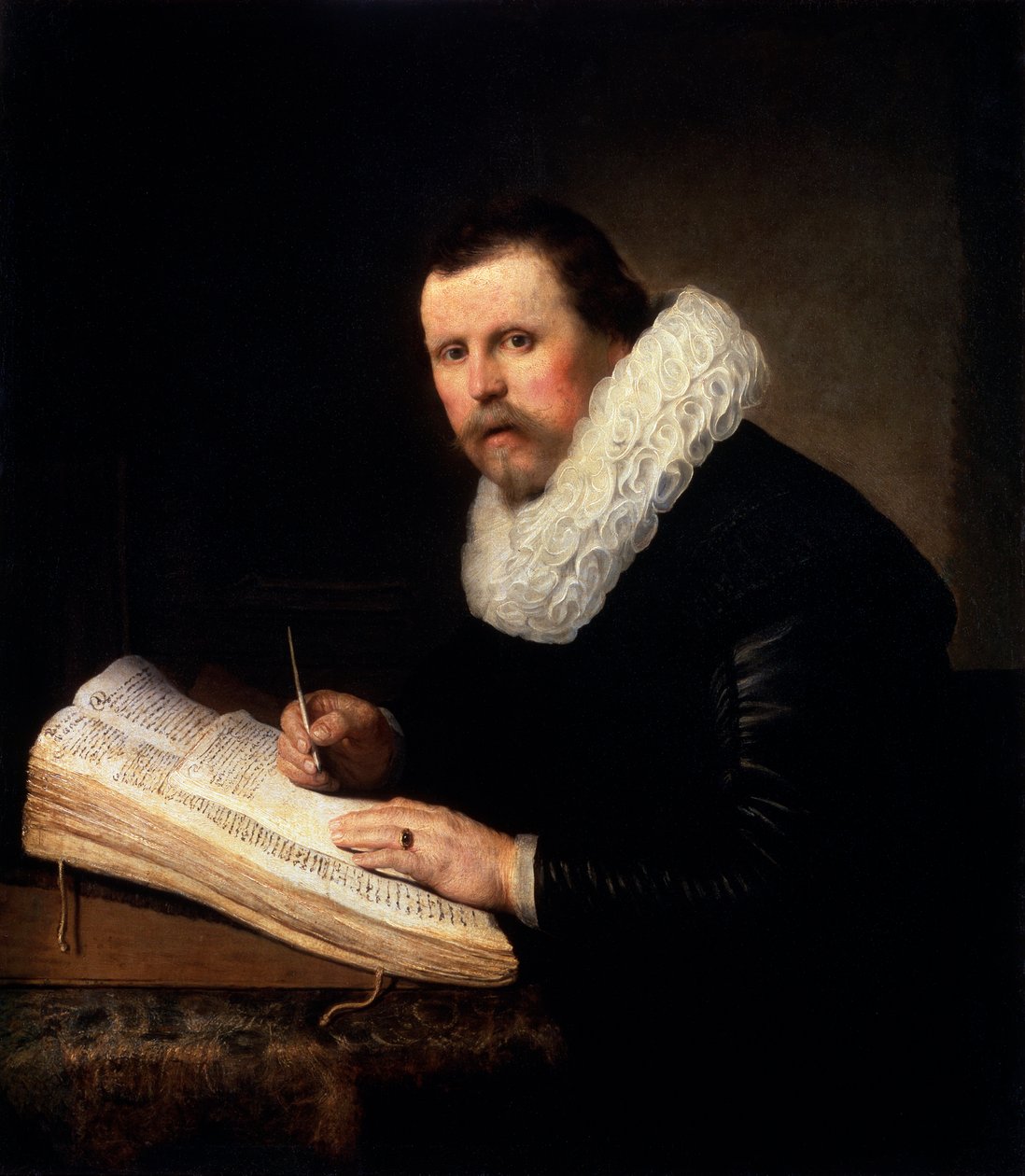 Bir Bilim Adamının Portresi, 1631. by Rembrandt van Rijn