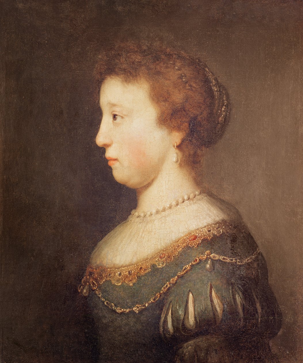 Bir Kadının Portresi by Rembrandt van Rijn