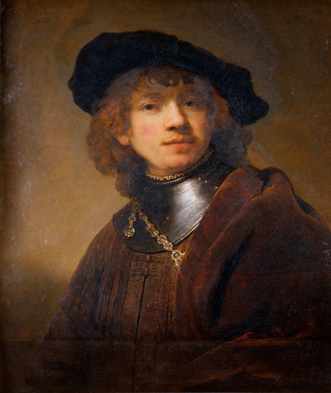 Genç Bir Adamın Portresi, yaklaşık 1639 by Rembrandt van Rijn