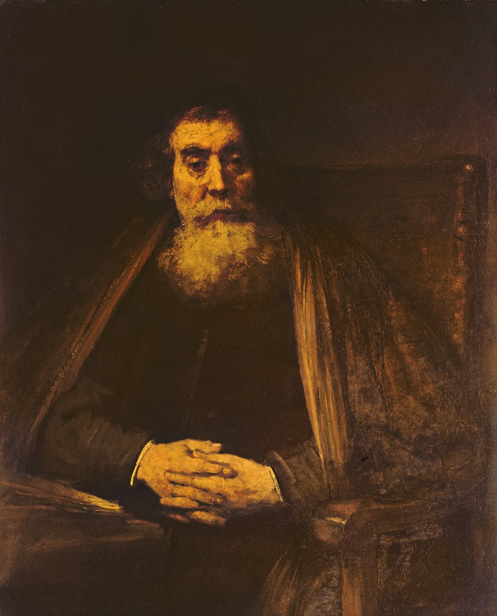 Yaşlı Bir Adamın Portresi by Rembrandt van Rijn