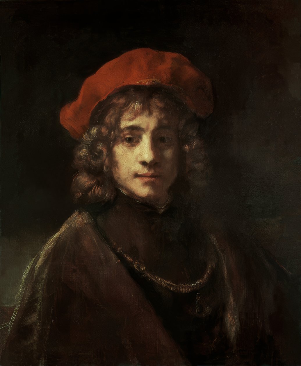Rembrandts Sohn Titus by Rembrandt van Rijn