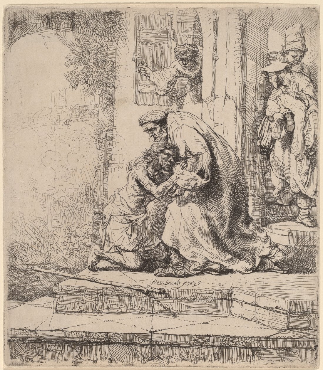 Prodigal Oğlunun Dönüşü by Rembrandt van Rijn