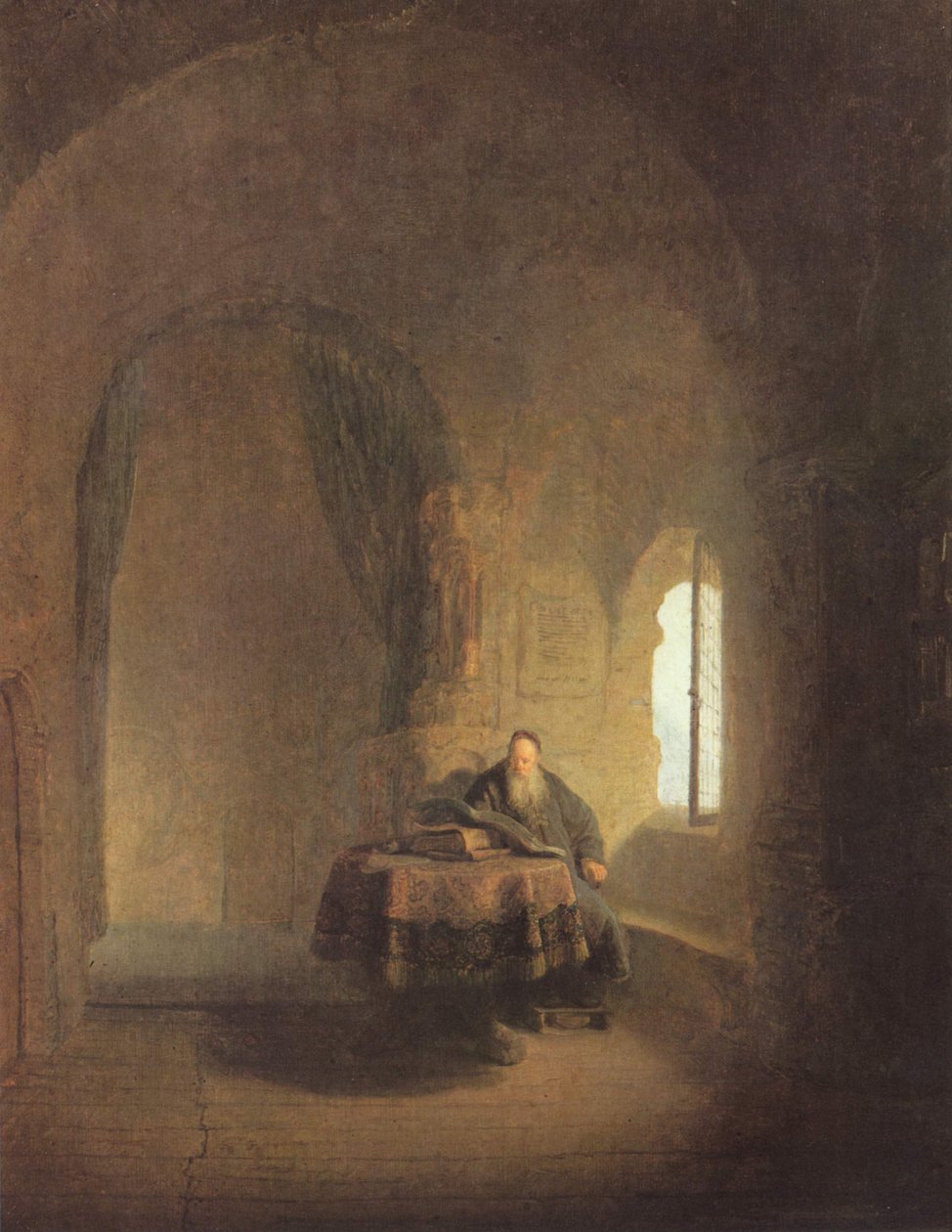 Aziz Anastasius, c.1660 by Rembrandt van Rijn