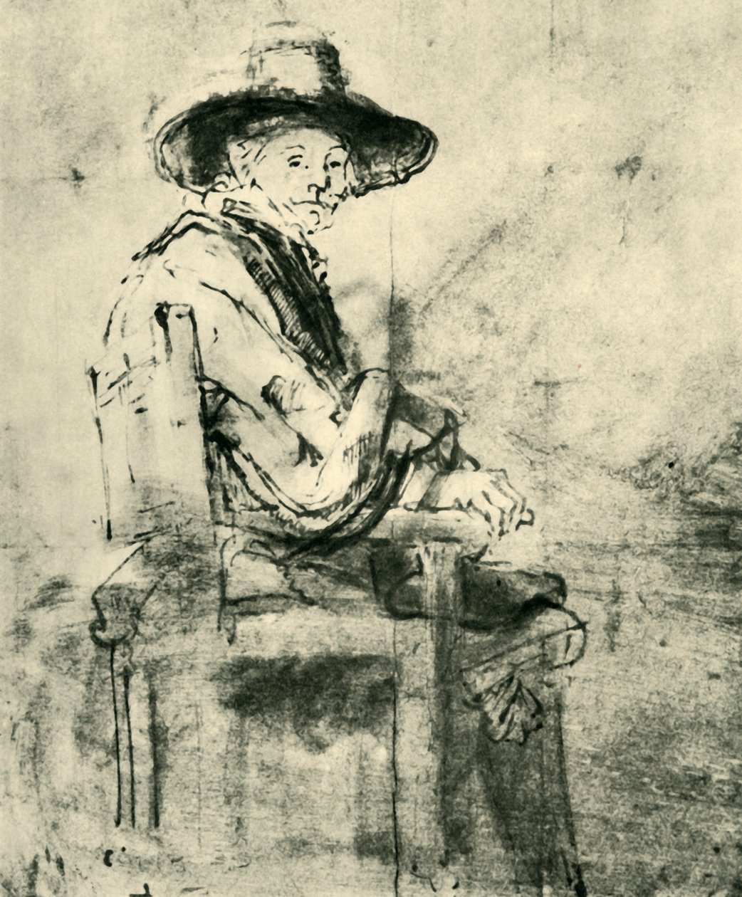 Oturan Sendika: Jacob van Loon, c.1661-1662, 1943. by Rembrandt van Rijn