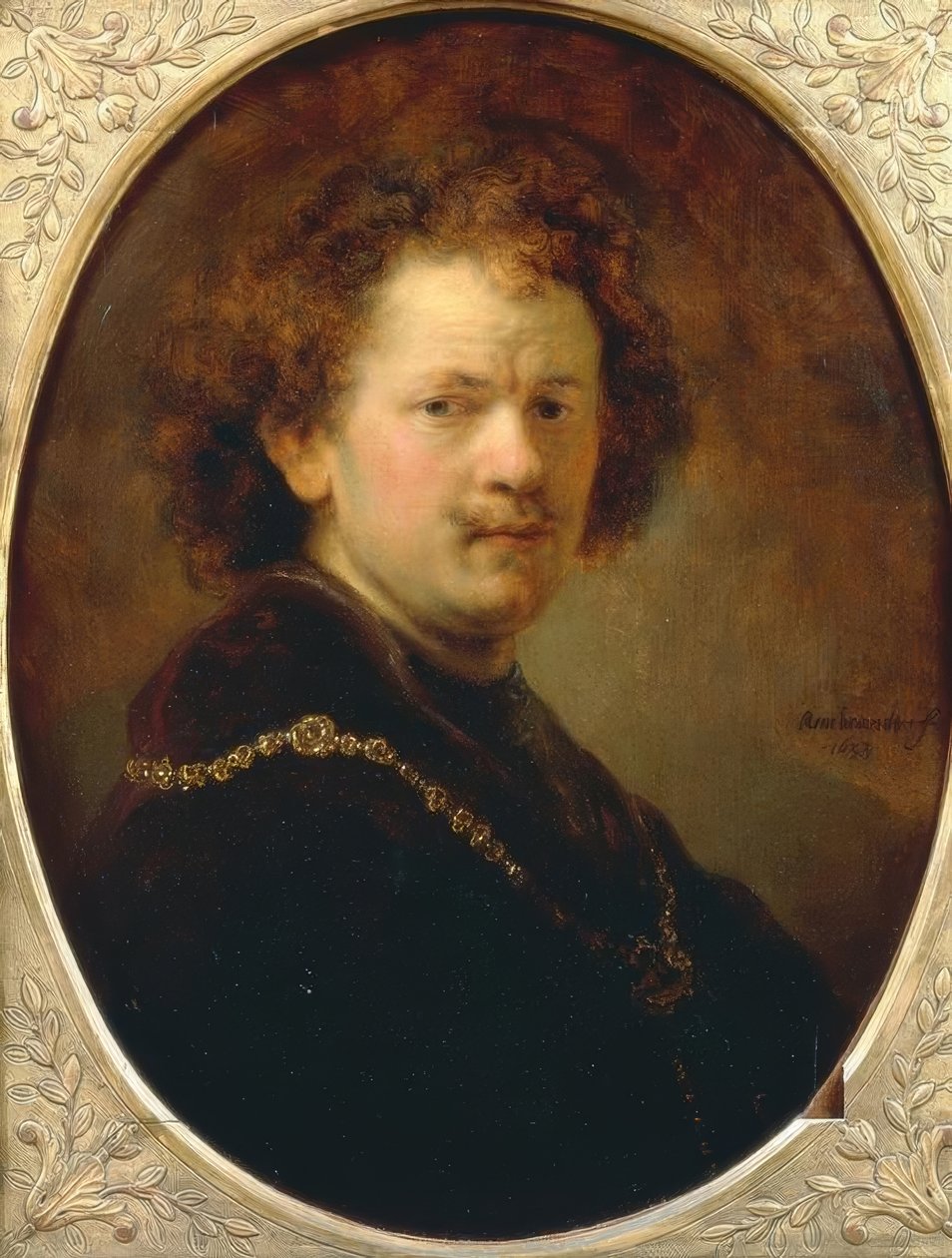 otoportre by Rembrandt van Rijn