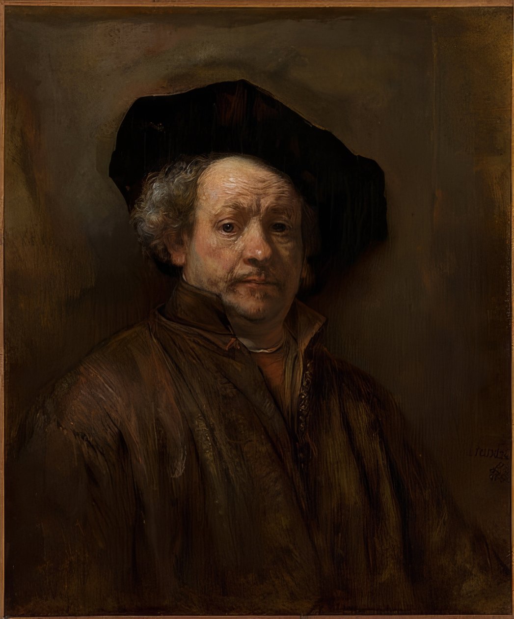 Otoportre. 1660 by Rembrandt van Rijn
