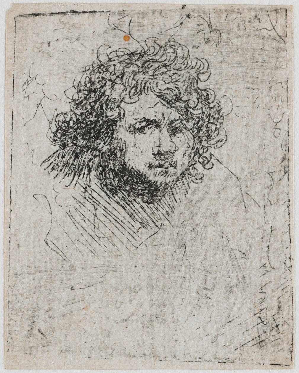 Otoportre, yaklaşık 1626-1629. by Rembrandt van Rijn