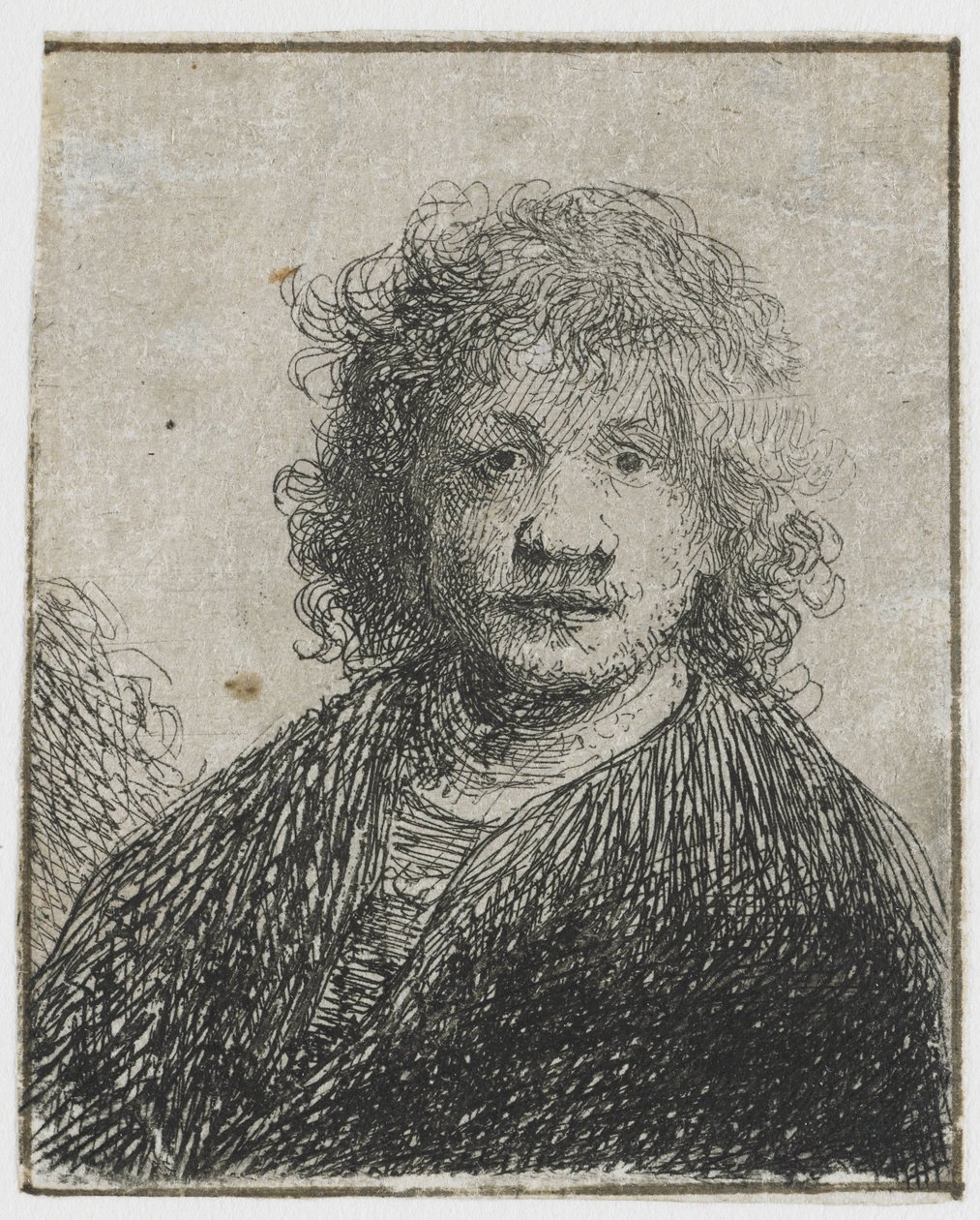 Geniş Burunlu Otoportre Geniş burunlu Otoportre by Rembrandt van Rijn
