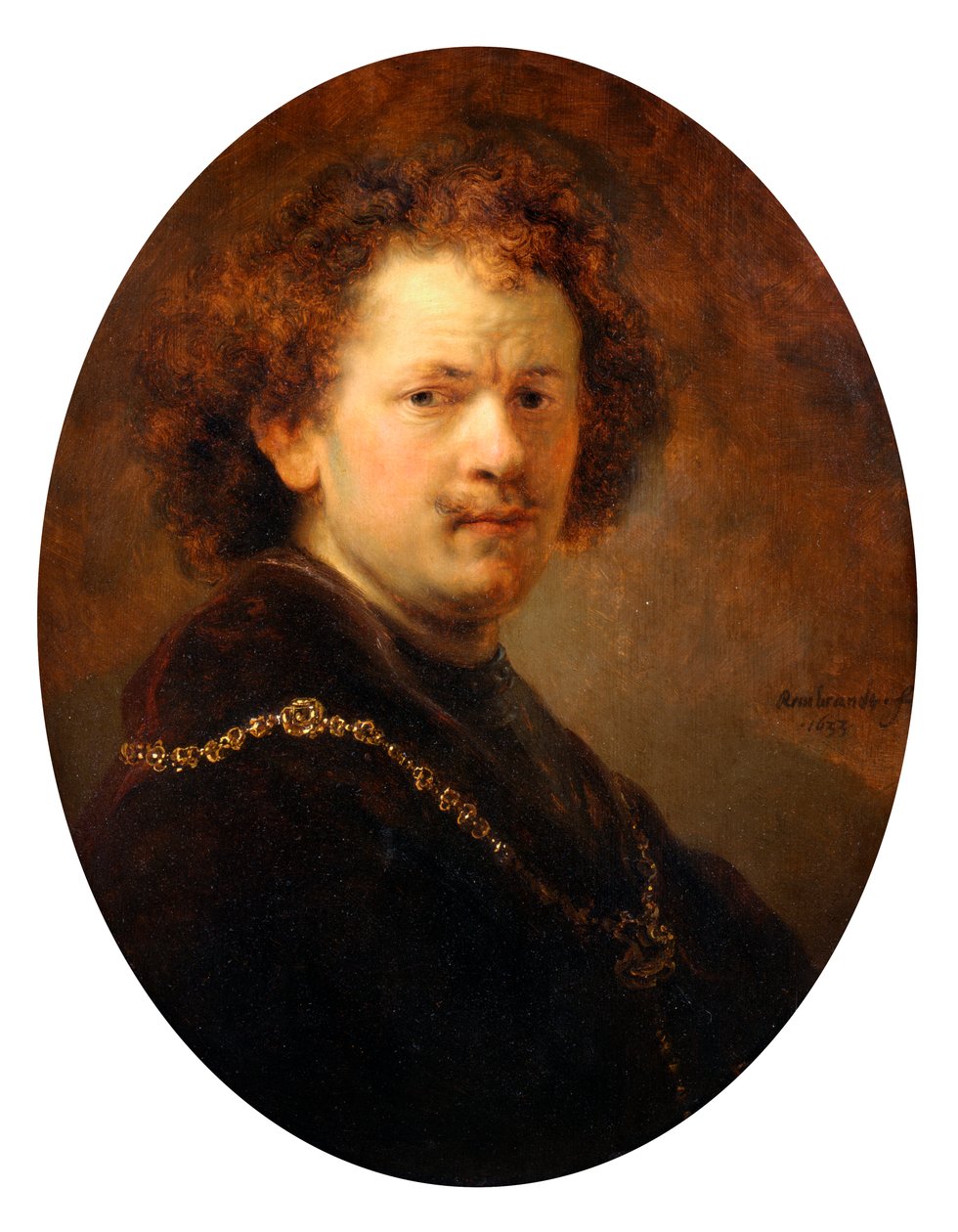 Otoportre, 1633 by Rembrandt van Rijn