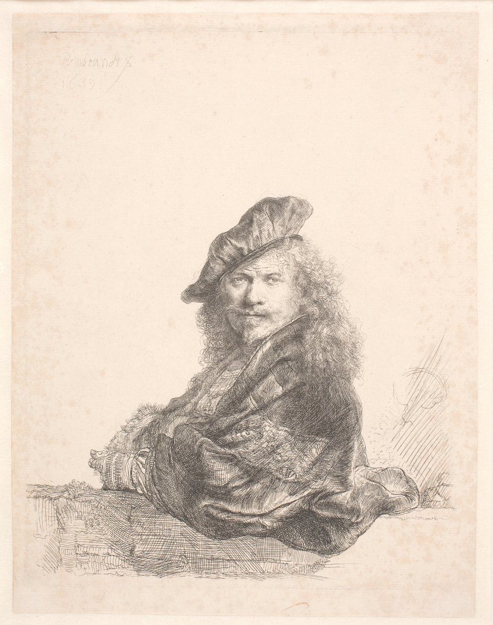 otoportre by Rembrandt van Rijn