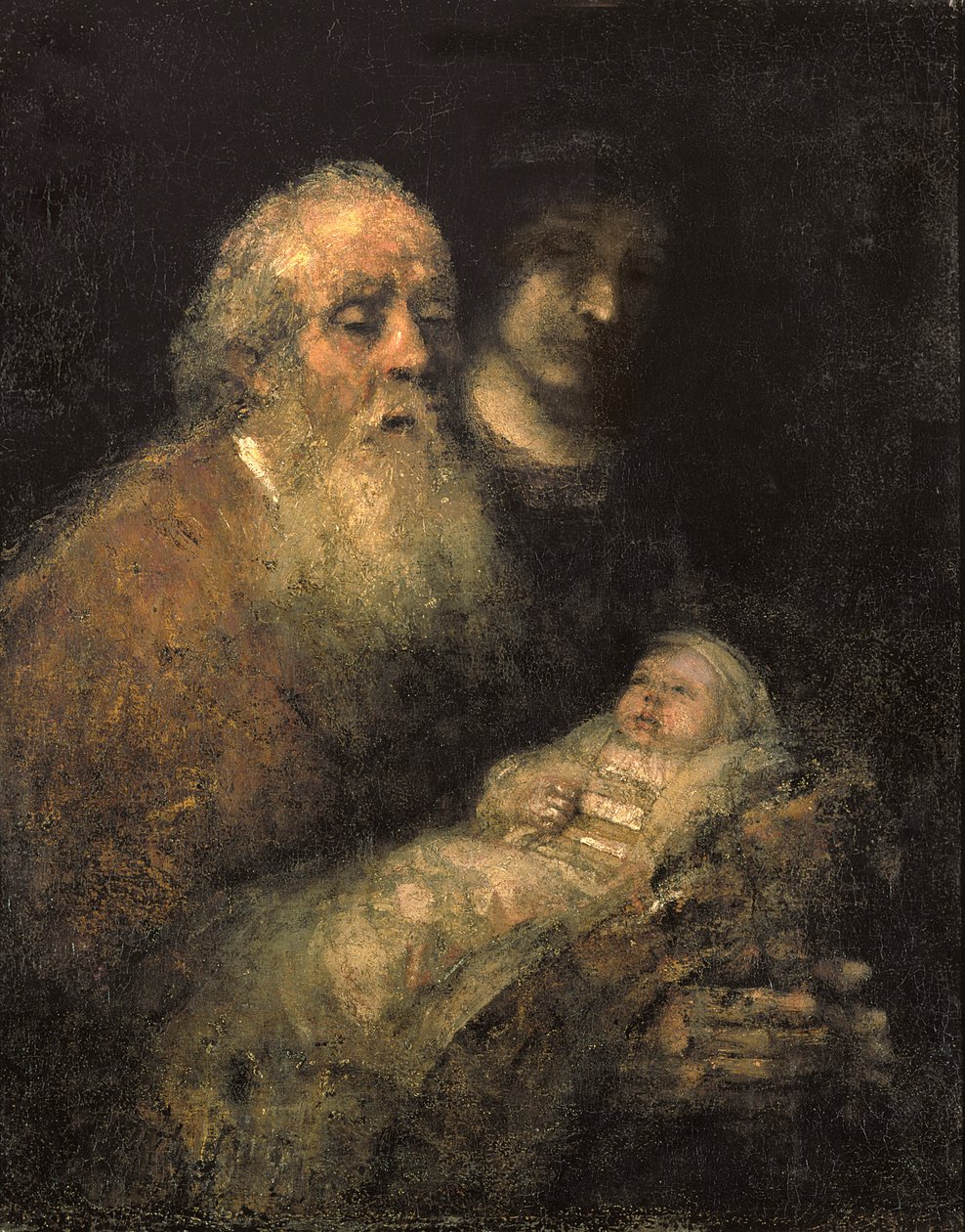 Tapınaktaki Simeon, 1669 by Rembrandt van Rijn