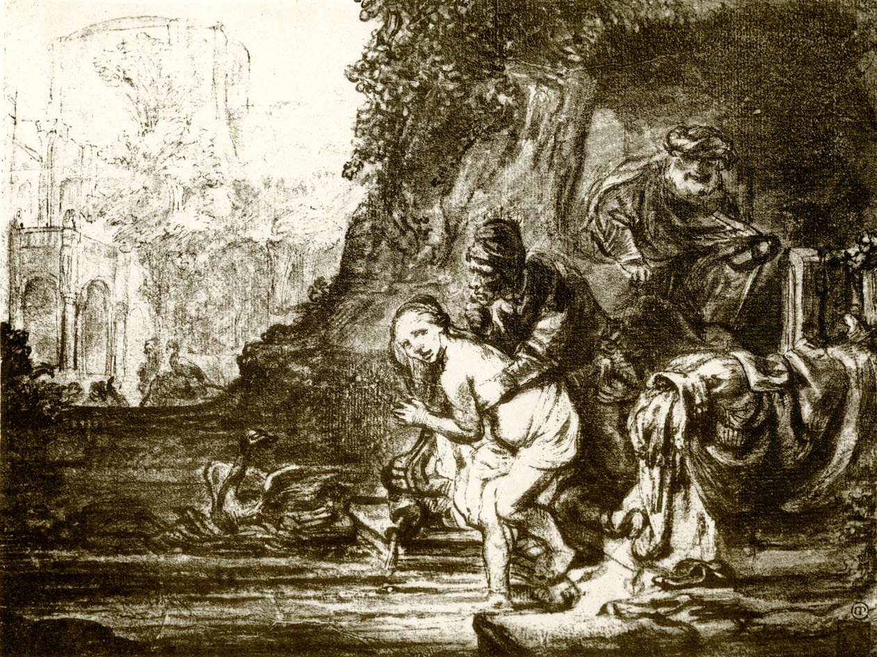 Susanna ve Yaşlılar by Rembrandt van Rijn