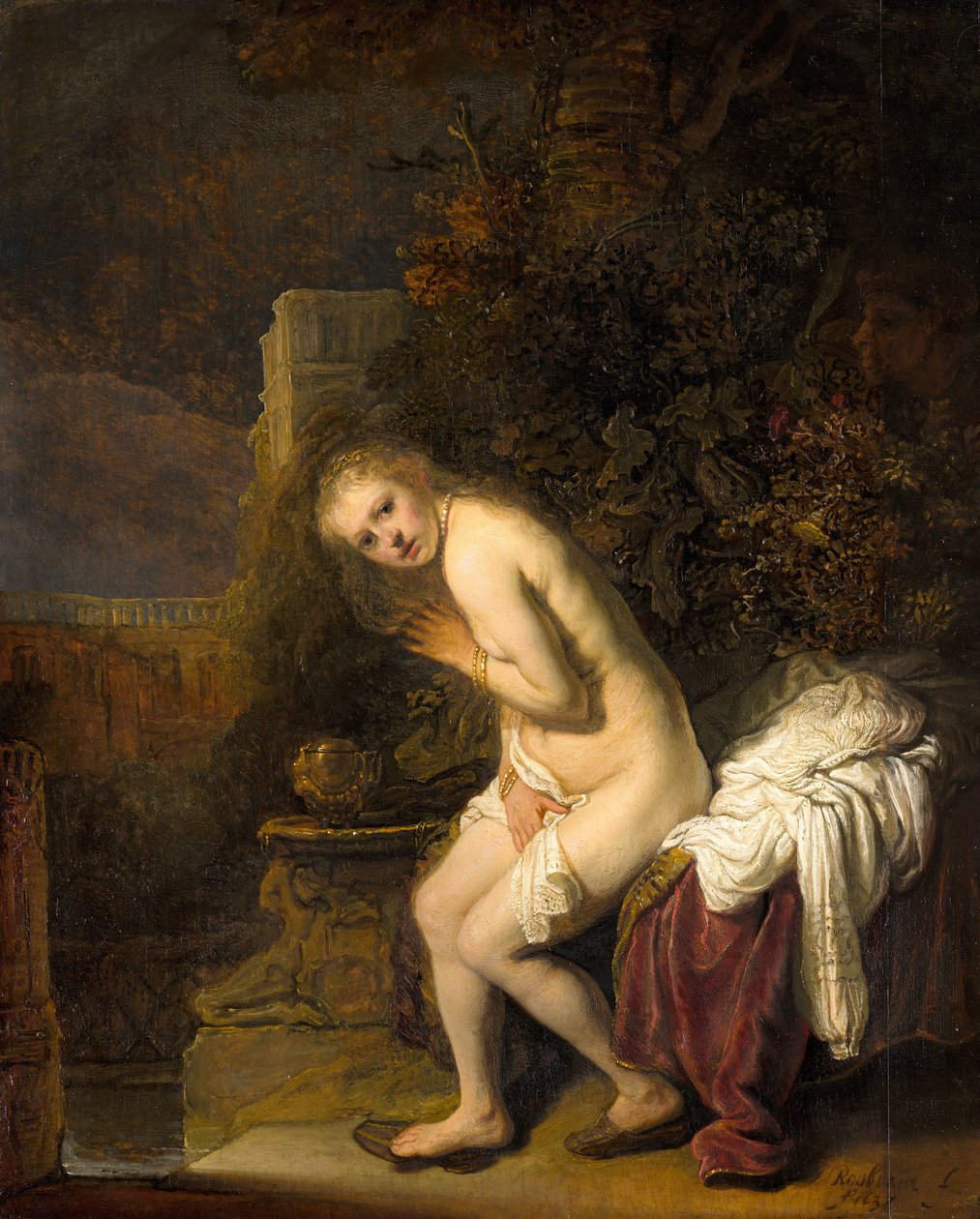 Susanna ve Yaşlılar, 1636 by Rembrandt van Rijn