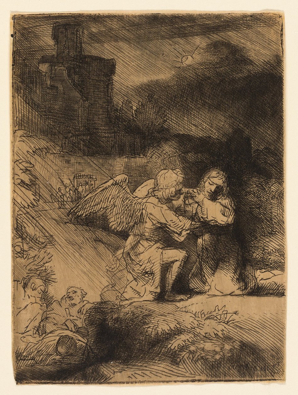 Bahçedeki Acı by Rembrandt van Rijn