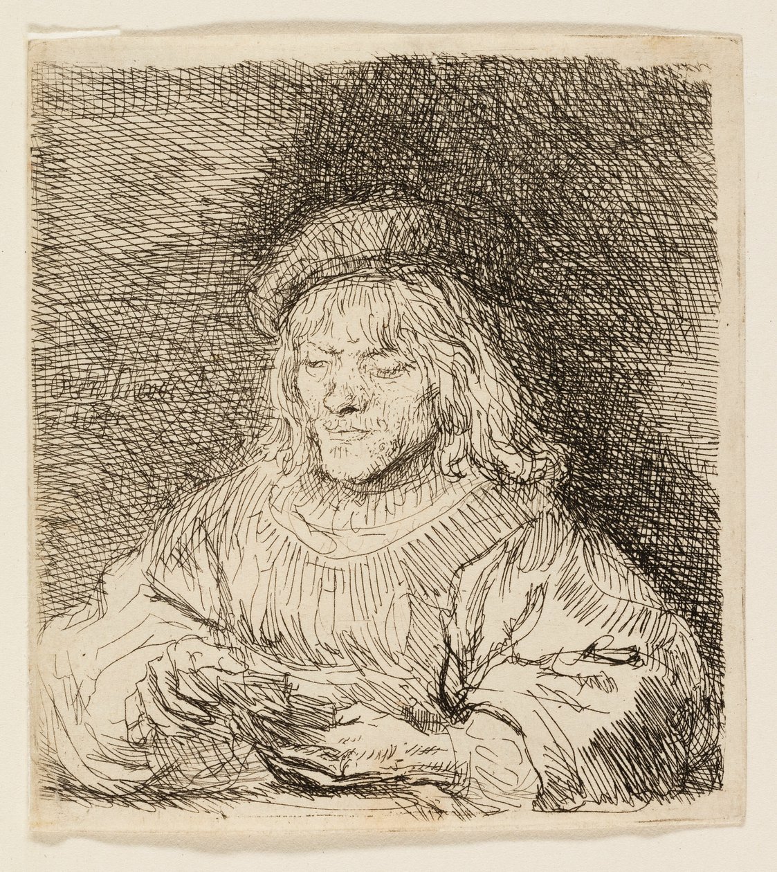 kart oyuncusu by Rembrandt van Rijn