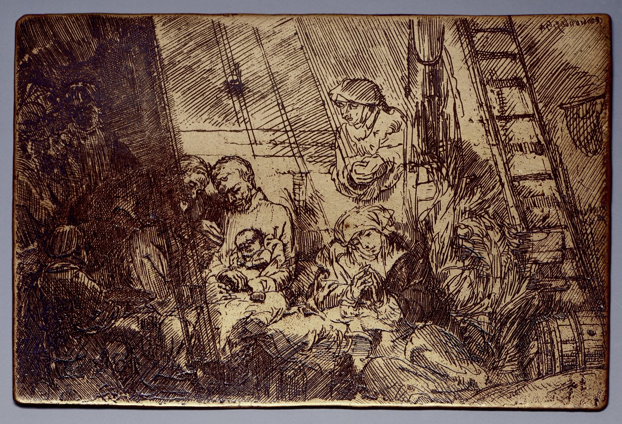 Ahırda Sünnet Ahırda sünnet by Rembrandt van Rijn