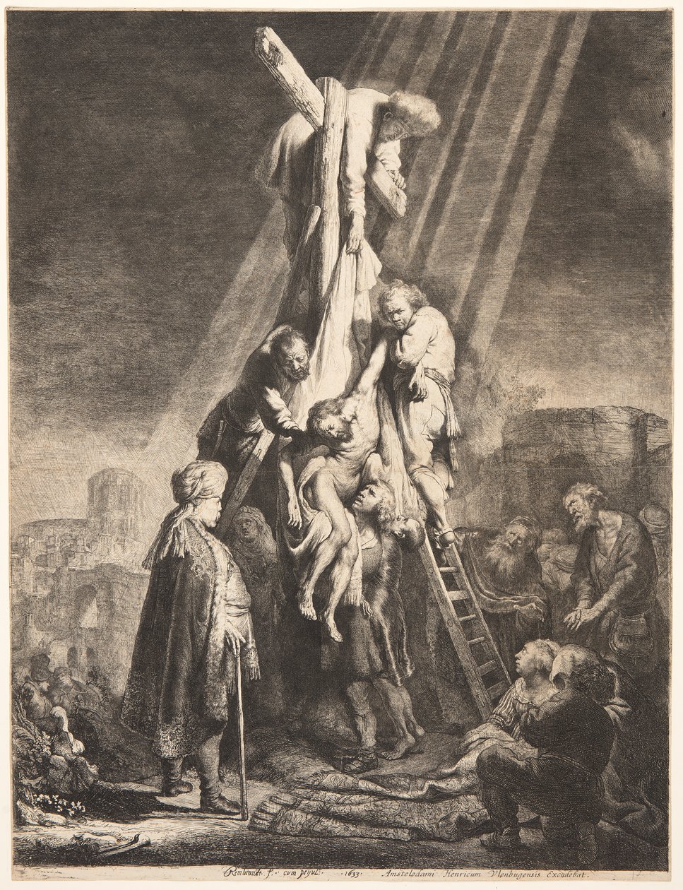 Haçtan İniş by Rembrandt van Rijn