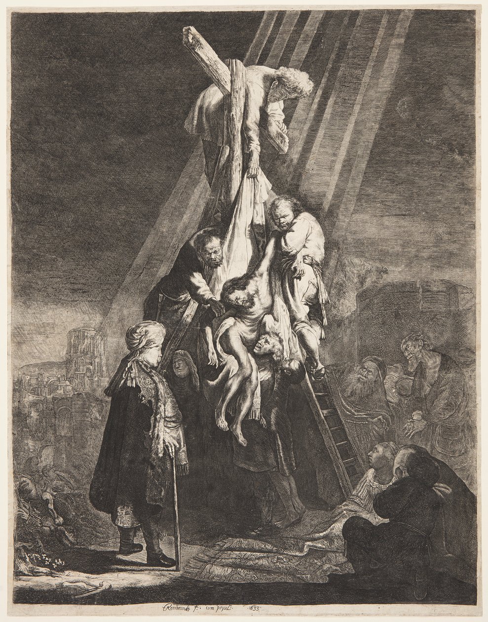 Haçtan İniş by Rembrandt van Rijn