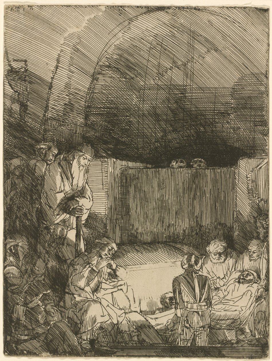 mezar by Rembrandt van Rijn