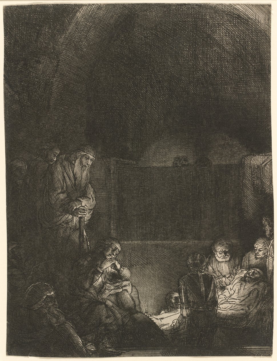 mezar by Rembrandt van Rijn