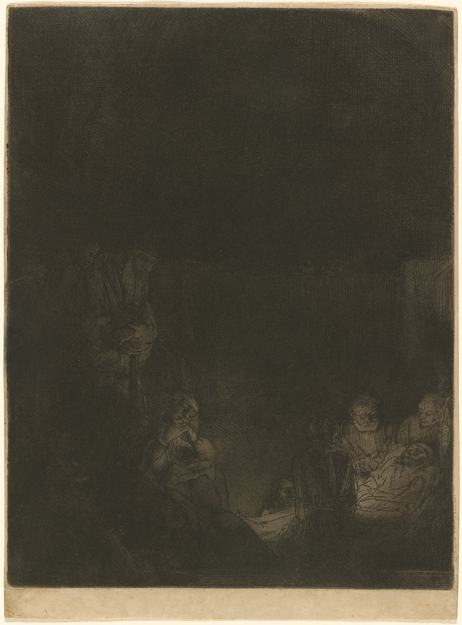 mezar by Rembrandt van Rijn