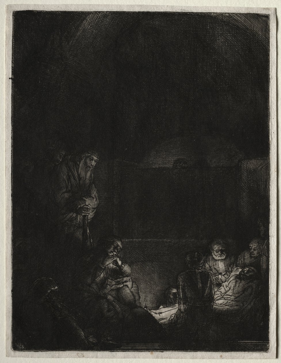 mezar by Rembrandt van Rijn