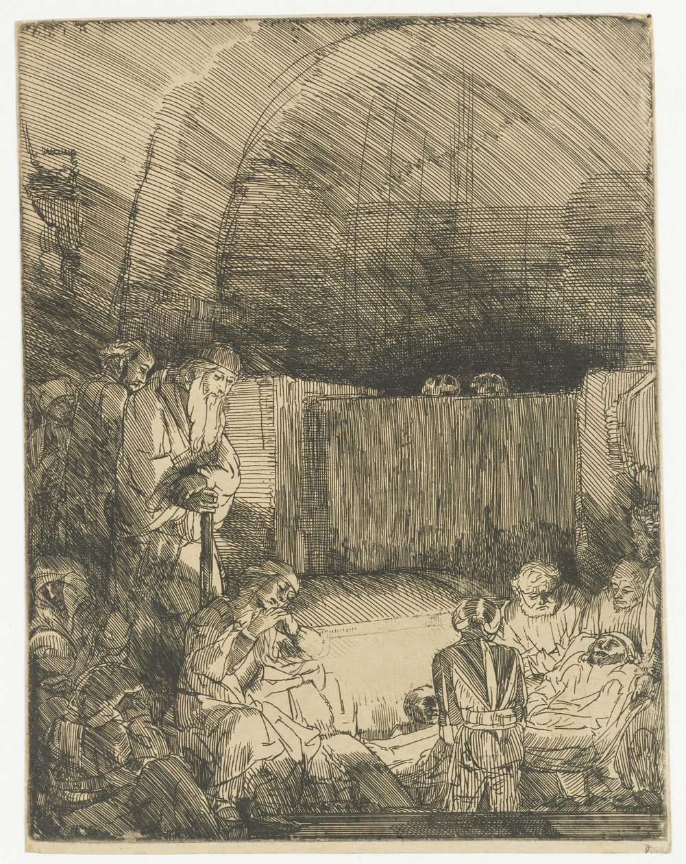 mezar by Rembrandt van Rijn