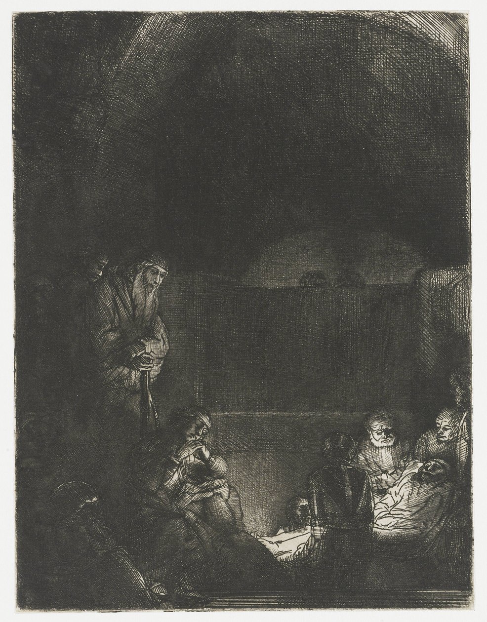 mezar by Rembrandt van Rijn