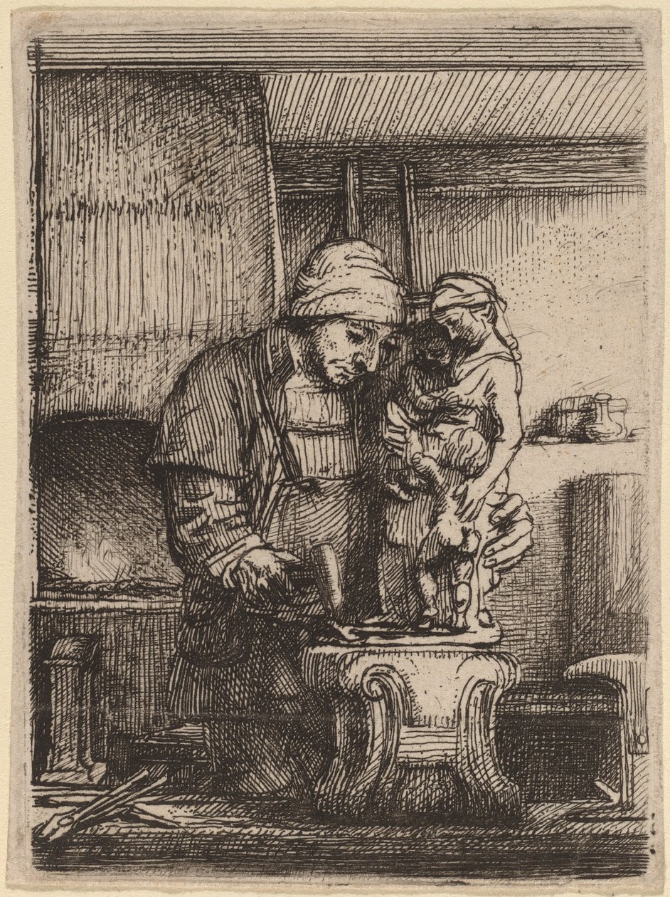 kuyumcu by Rembrandt van Rijn