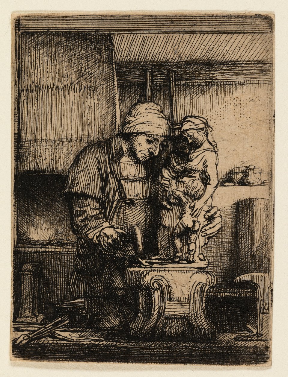 kuyumcu by Rembrandt van Rijn