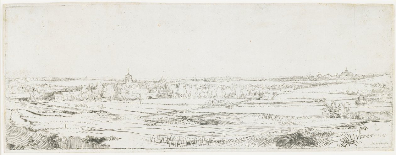 Altın Tartı Tarlası, 1651 by Rembrandt van Rijn
