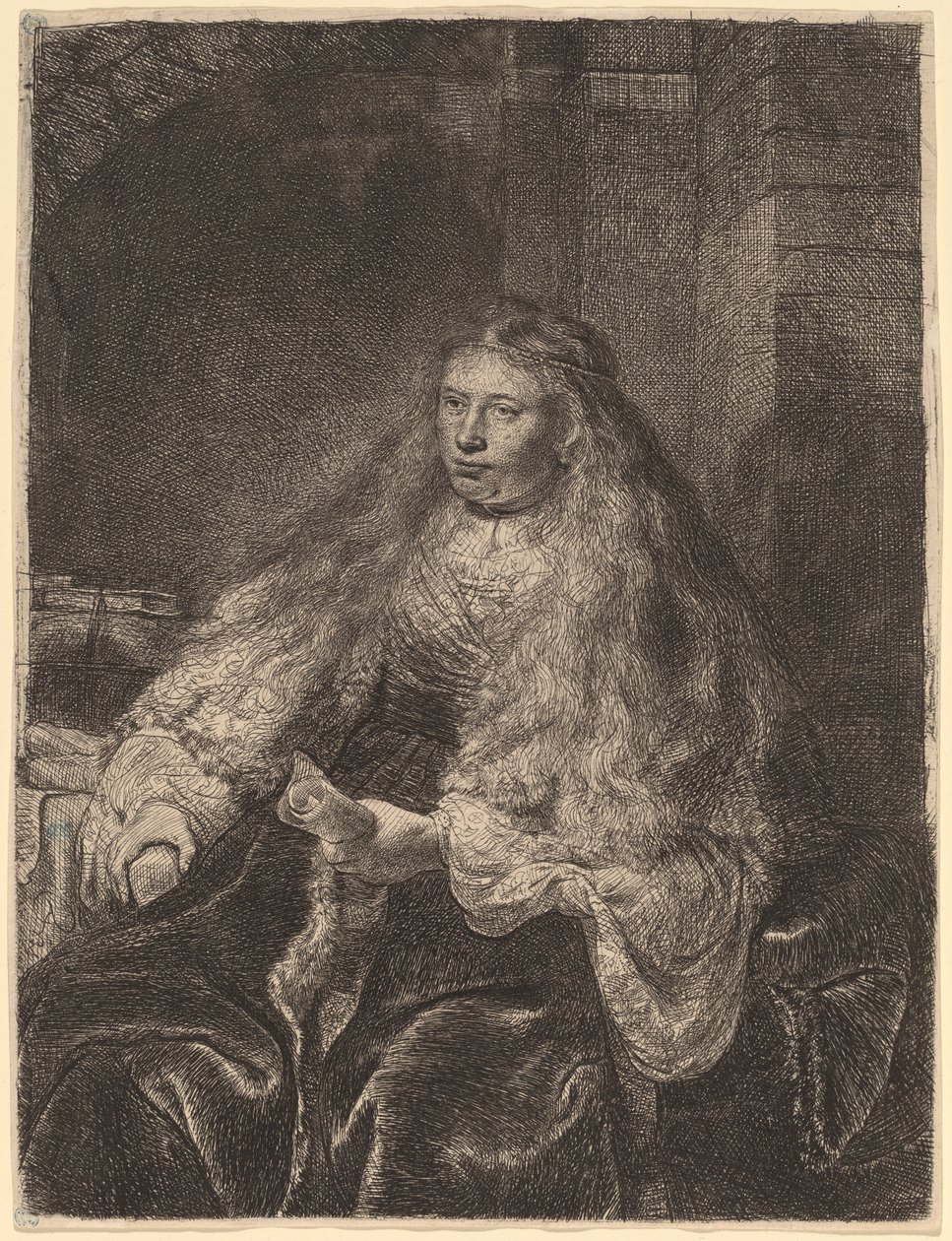 Büyük Yahudi Gelin by Rembrandt van Rijn