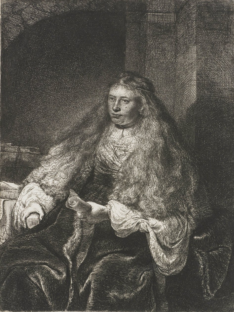 Büyük Yahudi Gelin, 1635 by Rembrandt van Rijn