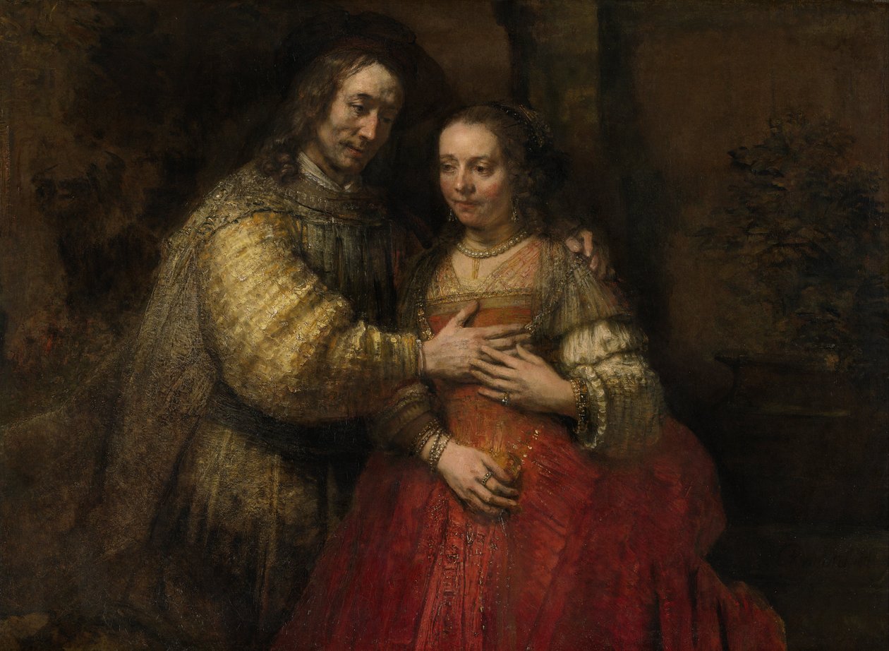 Romeo na Juliet by Rembrandt van Rijn