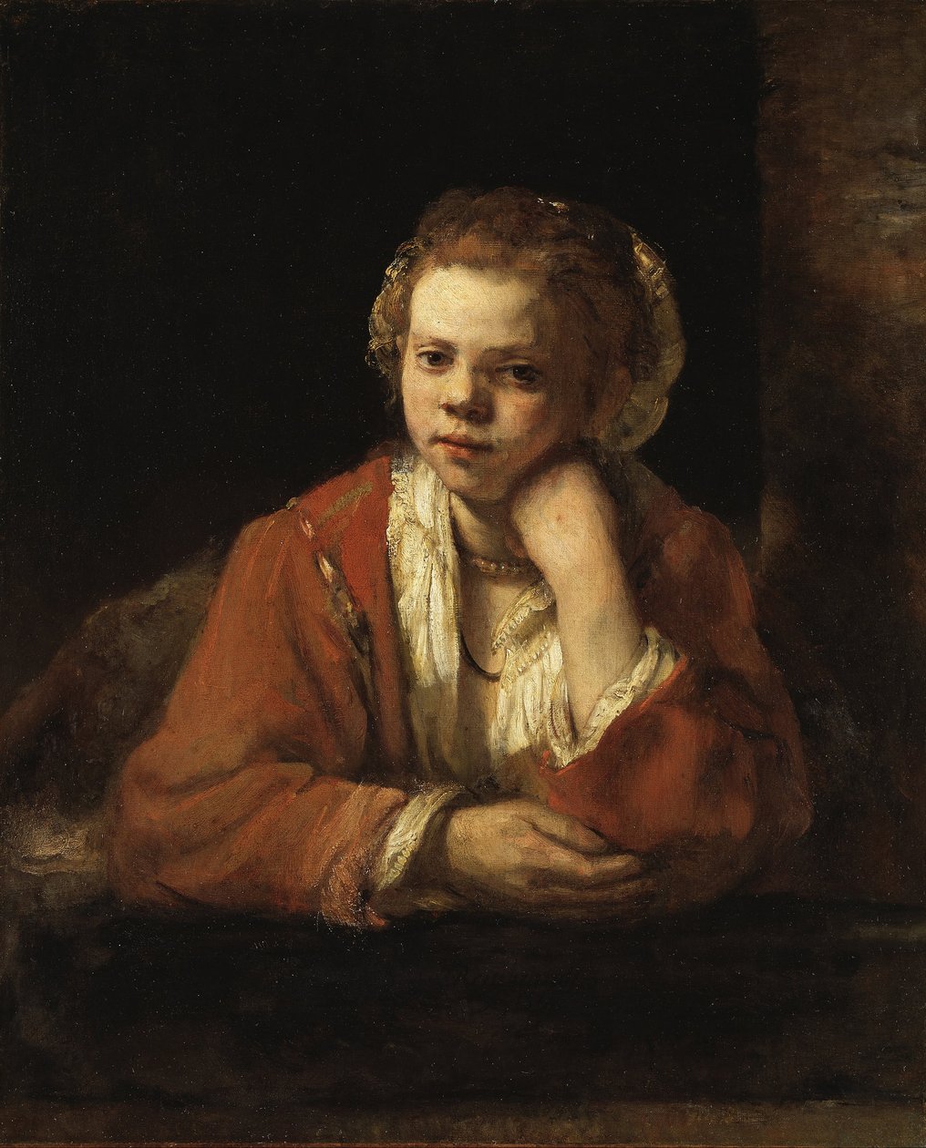 mutfak hizmetçisi by Rembrandt van Rijn