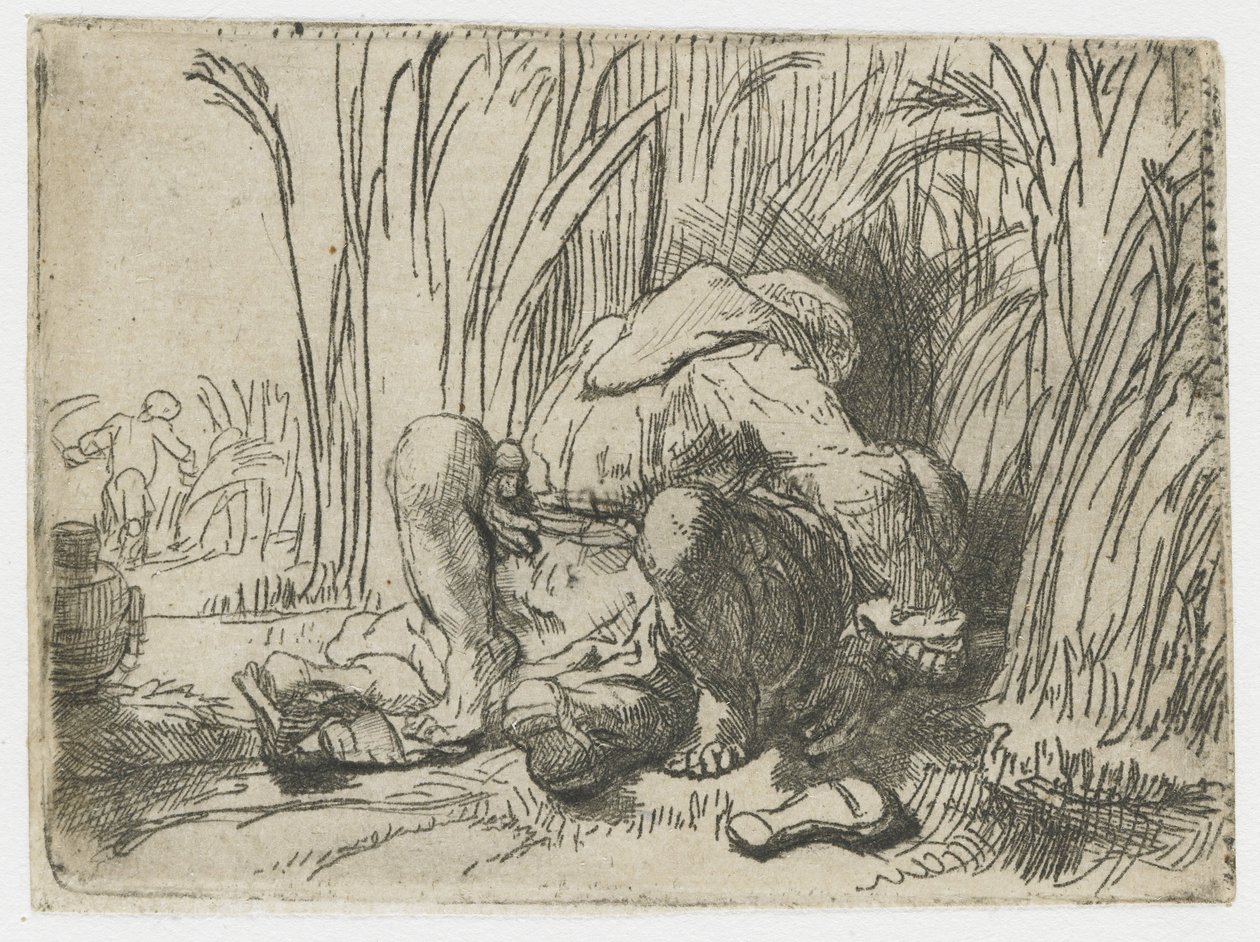 Mısır Tarlasındaki Keşiş Mısır Tarlasındaki Keşiş by Rembrandt van Rijn