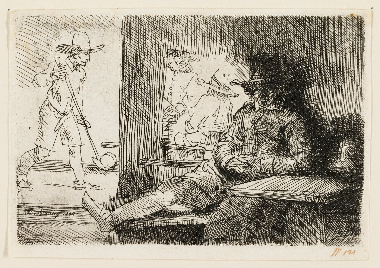 Zil Oyuncusu by Rembrandt van Rijn