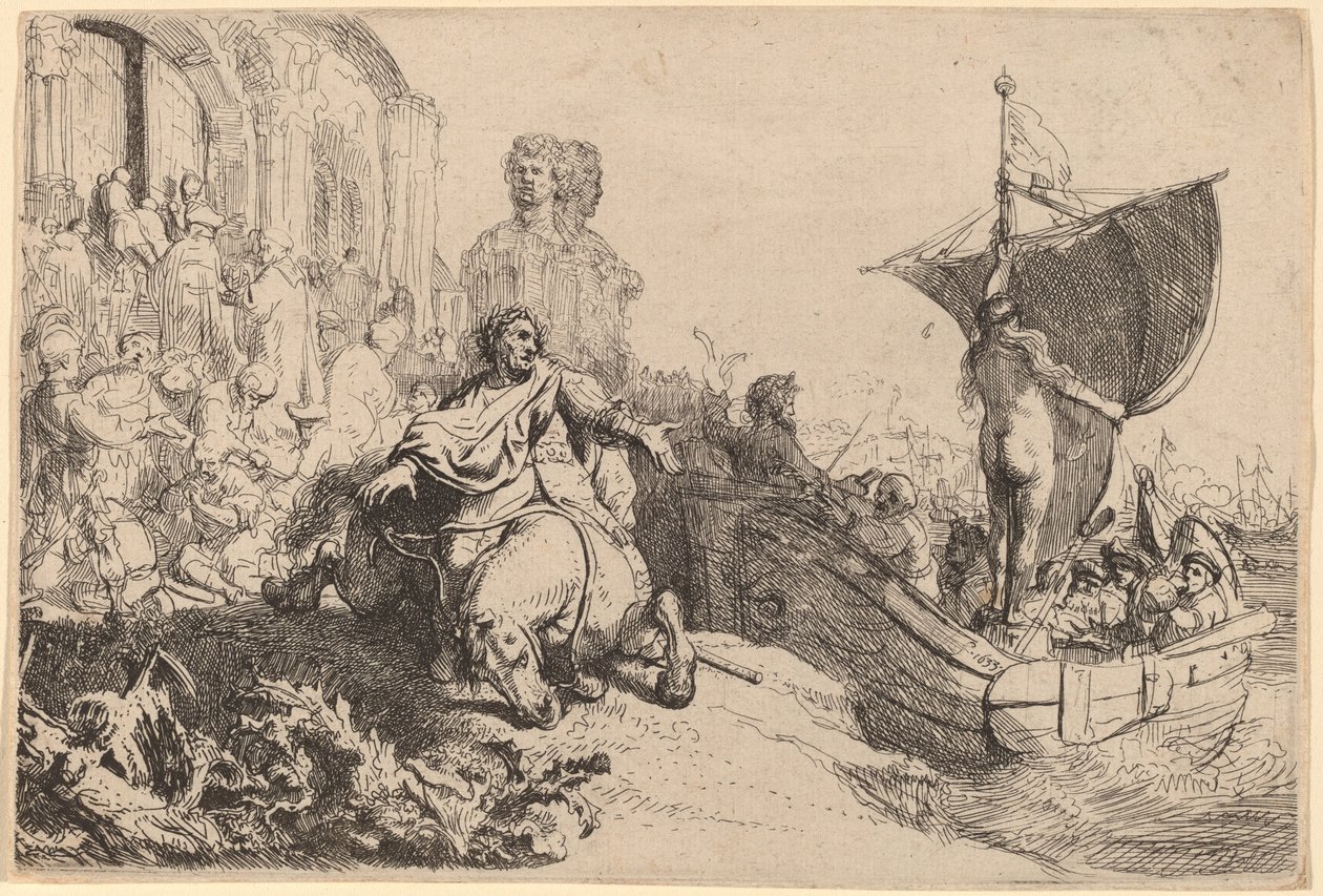 Şans Gemisi by Rembrandt van Rijn