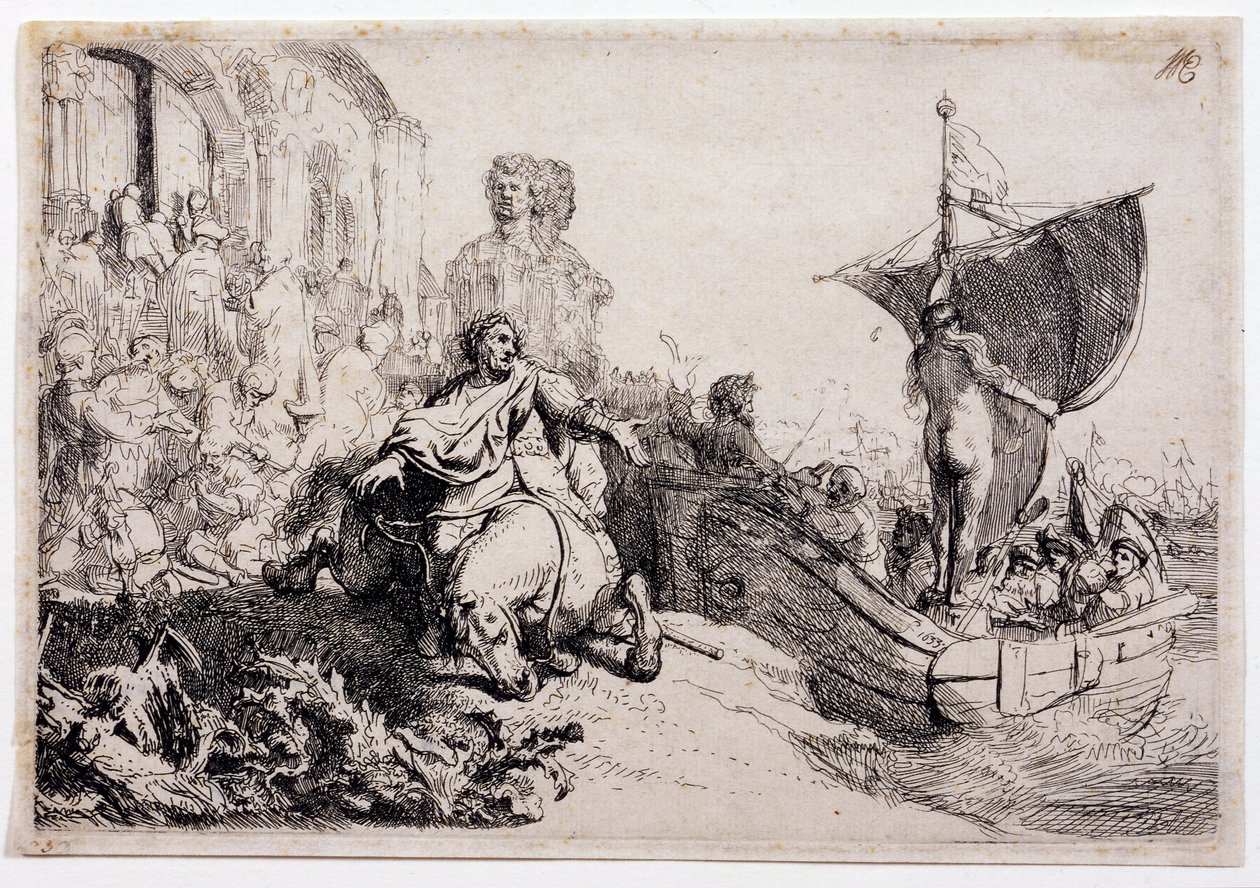 Şans Gemisi by Rembrandt van Rijn