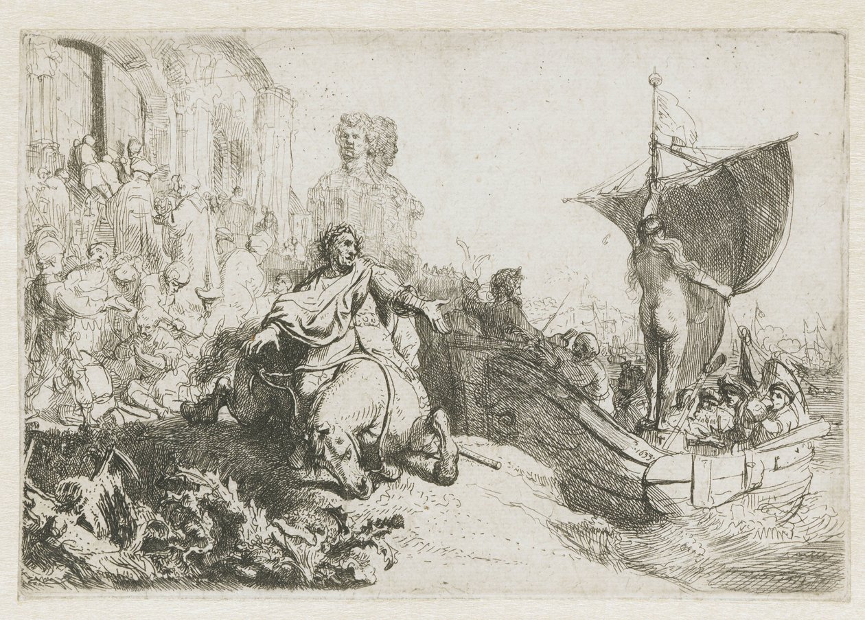 Şans Gemisi by Rembrandt van Rijn