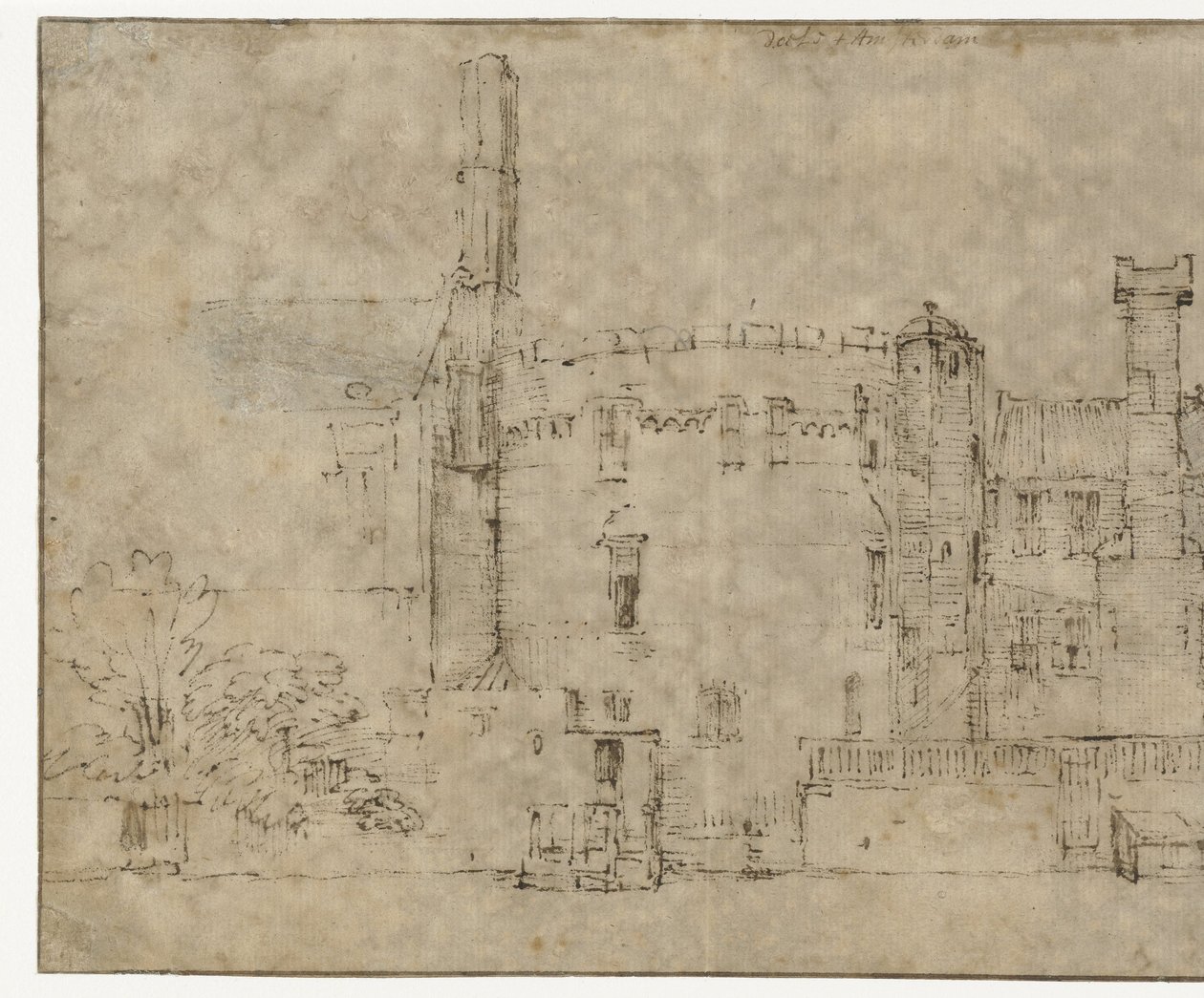 Amsterdam'daki Swijgh Utrecht Kulesi by Rembrandt van Rijn