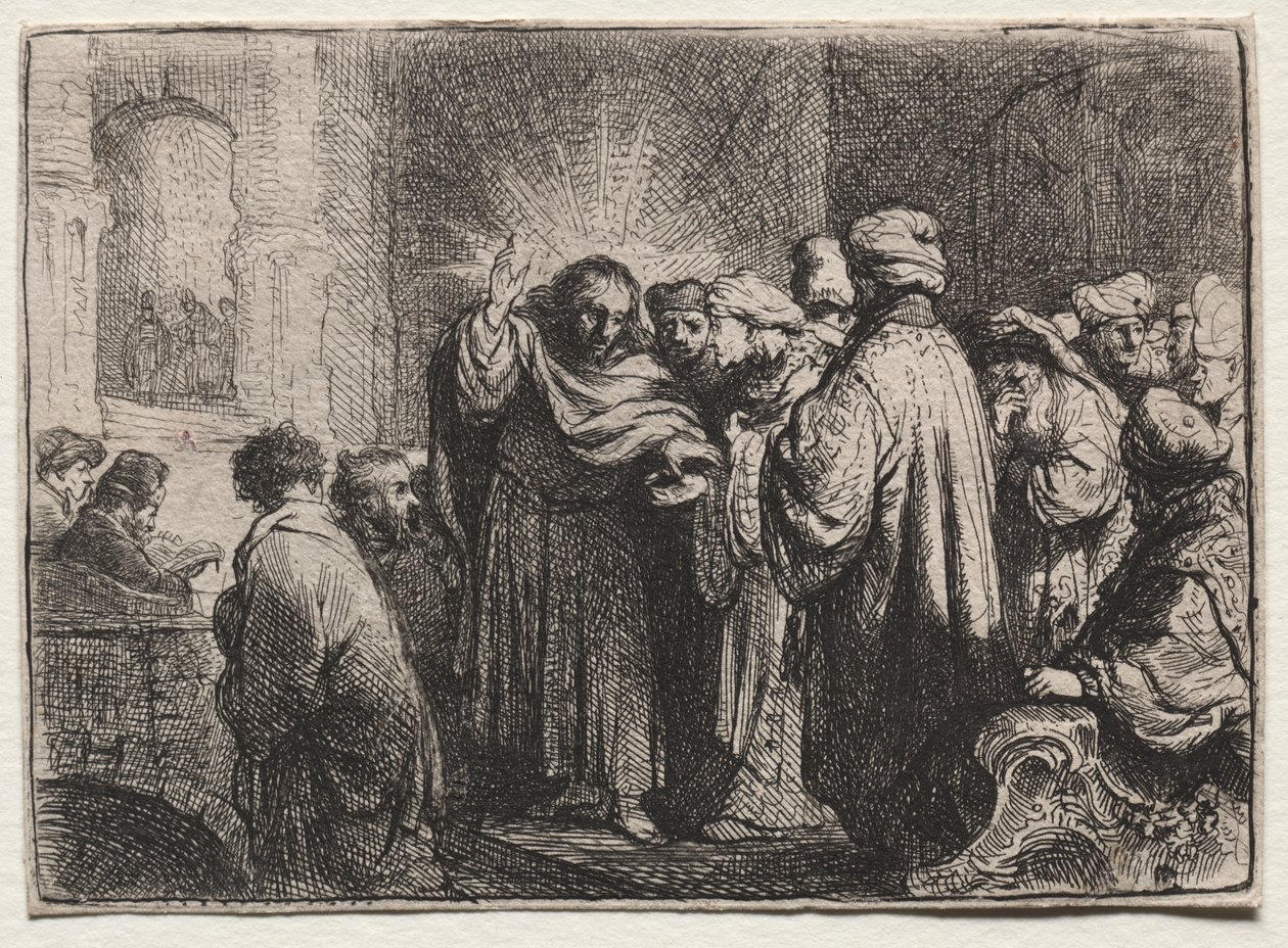 Haraç Parası, c. 1635. by Rembrandt van Rijn