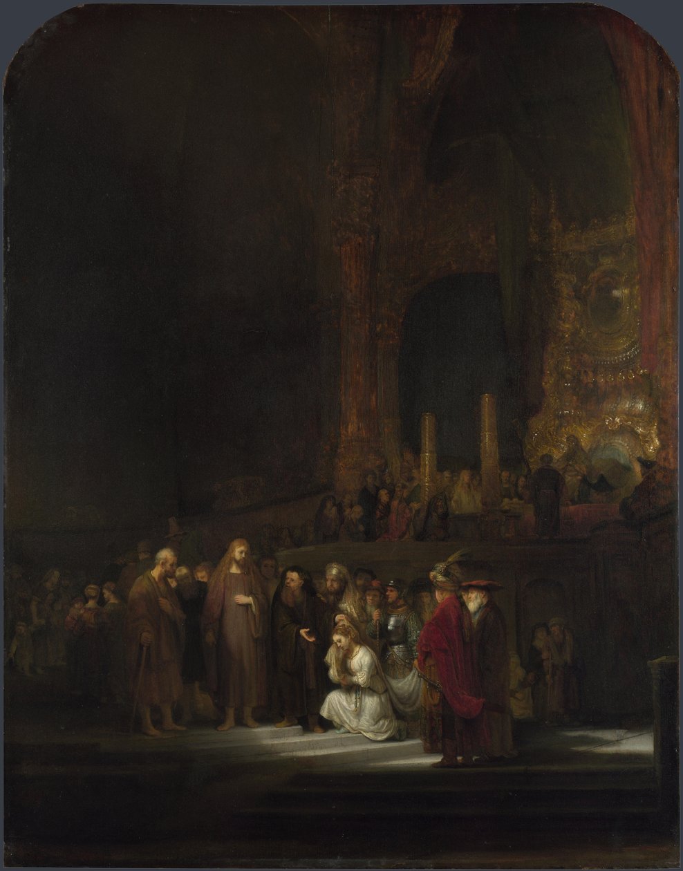 Zinada Alınan Kadın, 1644 by Rembrandt van Rijn