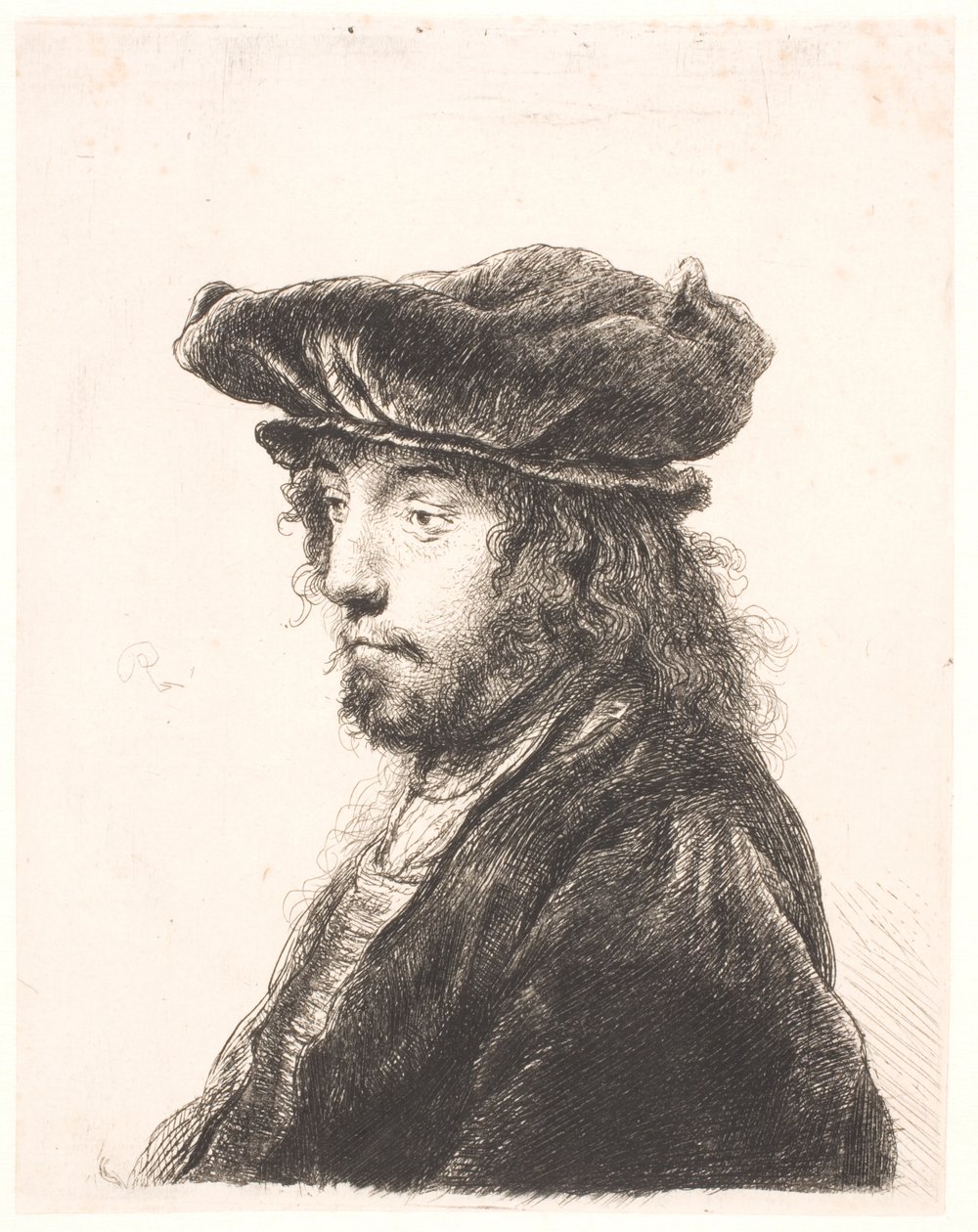 Dördüncü doğu başı by Rembrandt van Rijn