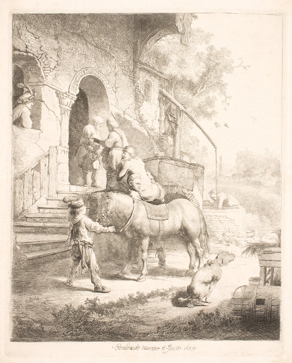 iyi Samiriyeli by Rembrandt van Rijn